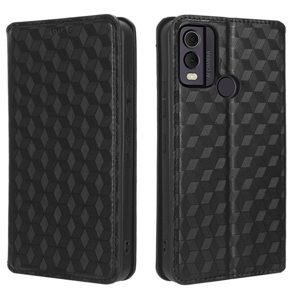 Flip Cover Compatible With Nokia C22 Shockproof Leather Cover