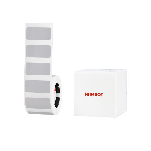 Niimbot - M2_H / M3 - 30×14mm - 375 Labels - Silver Anti-Counterfeiting