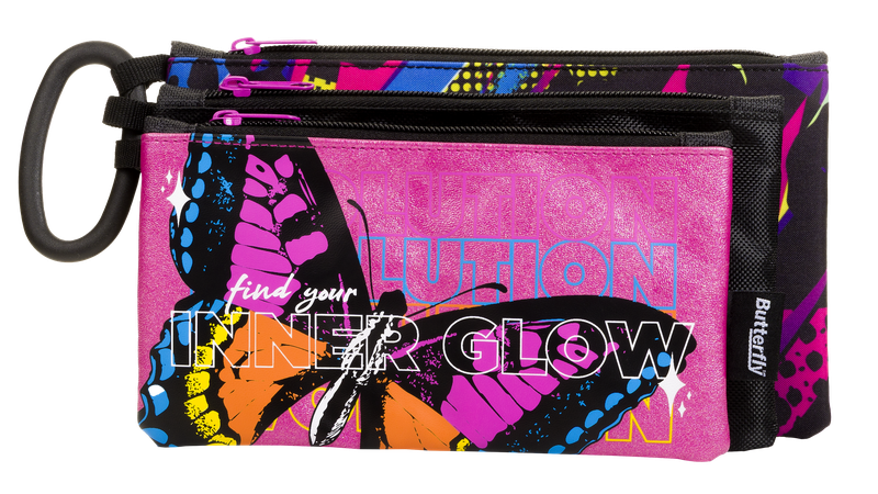 Pencil Case - 3 Compartment (Find Your Inner Glow)