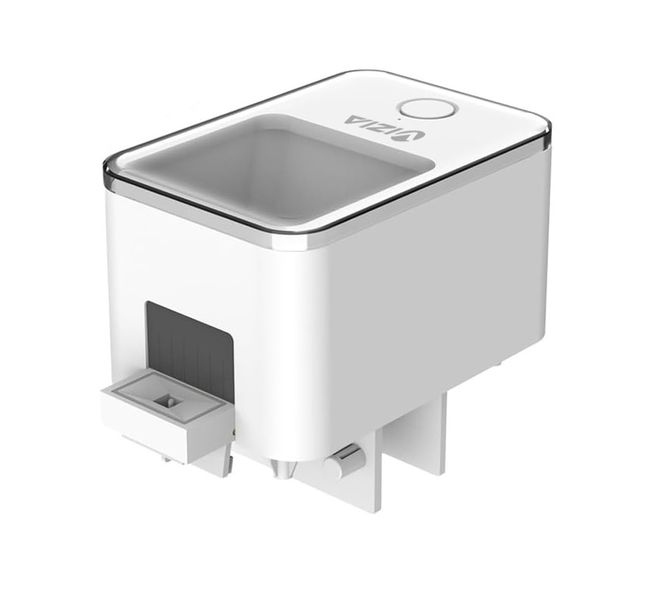 VIZIA Smart WiFi Fish Feeder | Automatic Dispenser | Schedule - White