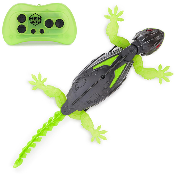 Remote Control Wall Crawler Gecko Toy 360 Rotating RC Floor Driving