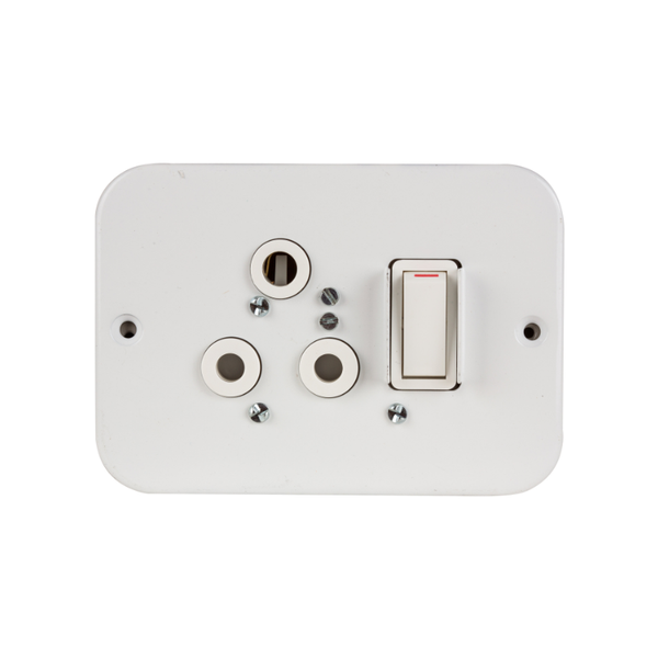 Crabtree Switch Socket Industrial 1X16A 119X83