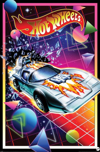 Hot Wheels (Retro Blast) Poster