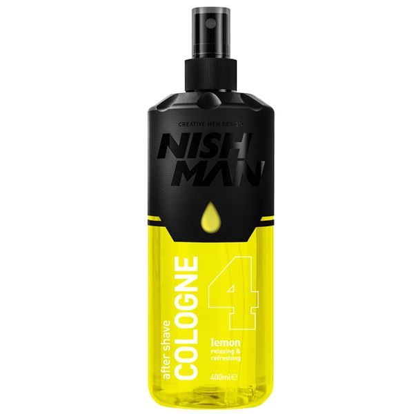 Nishman Aftershave Cologne 4 Lemon 400ML