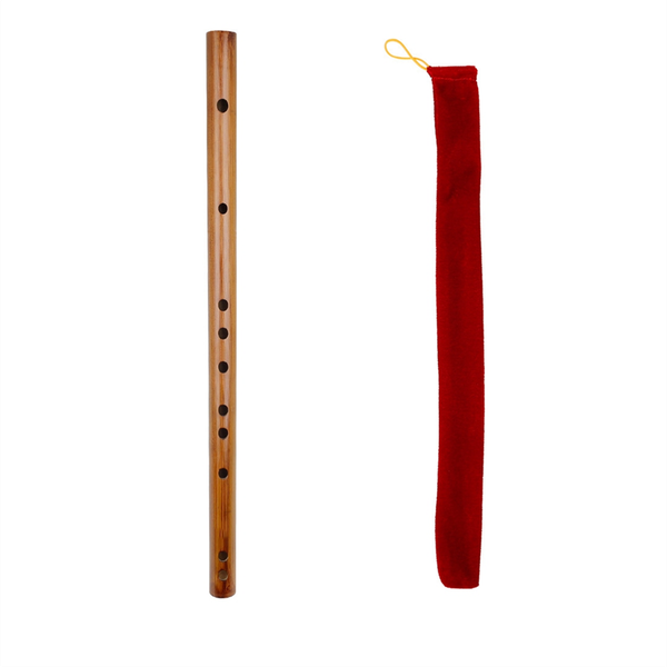 C Key Meibet Mini Piccolo Velvet Bag Tune Bamboo Flute