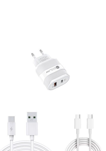 Multi Port Quick Charging 20w Adapater