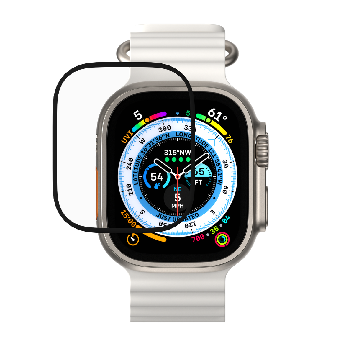 Switcheasy SHIELD 3D Full Screen Protector For Apple Watch Ultra (49mm