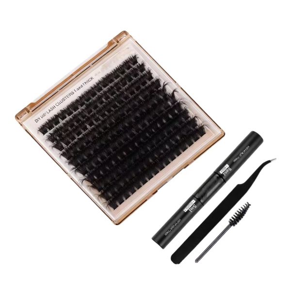 Fashion Eyelash Extensions 160 Pieces 10-18mm Segmented Eyelashes Set