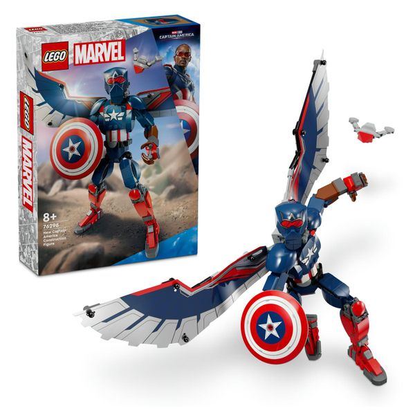 LEGO® Marvel New Captain America Construction Figure 76296