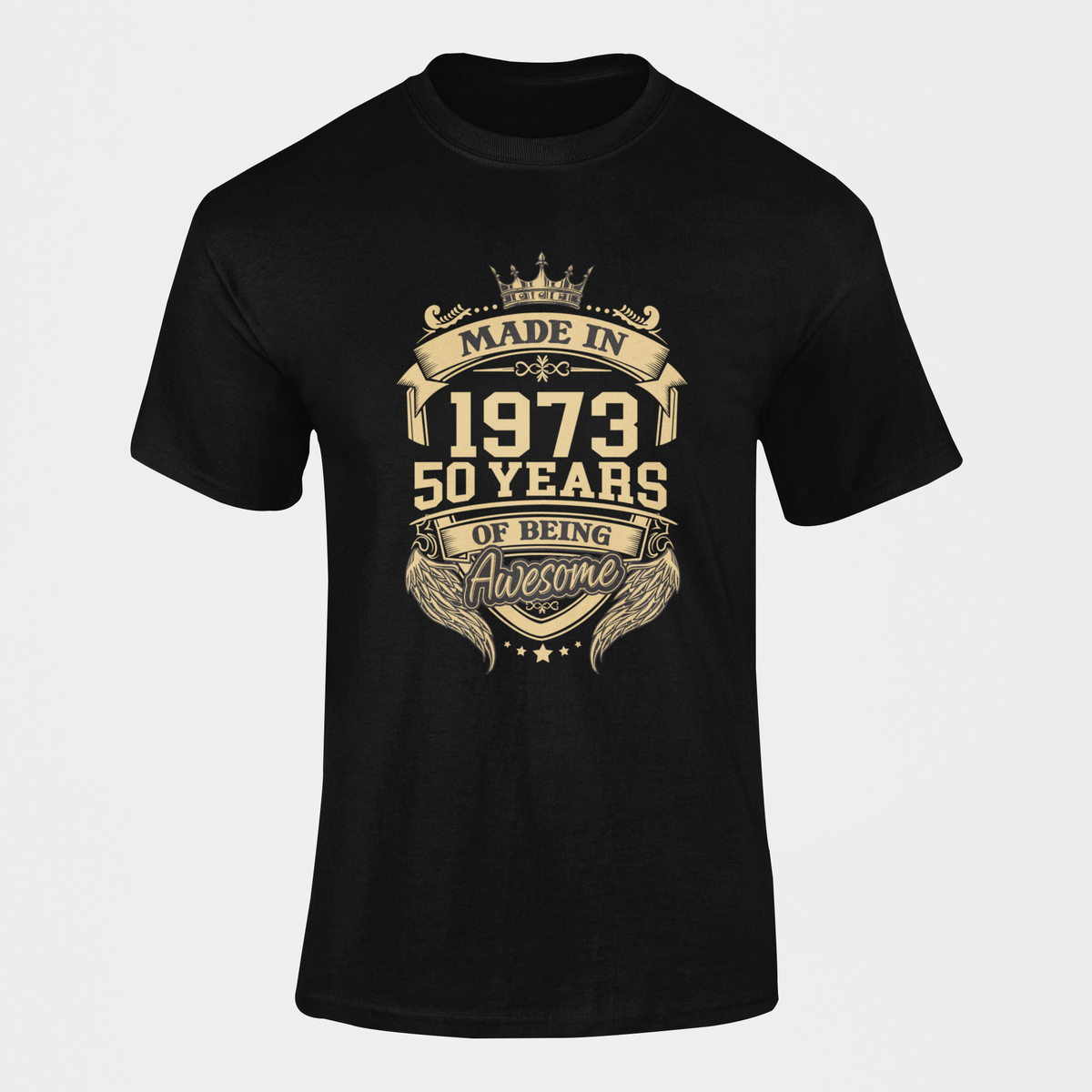 Made In 1973 50 Years Of Being Awesome Birthday T Shirt Shop Today