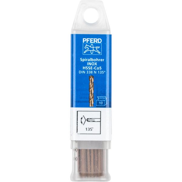 PFERD HSS Spiral Drill 1,5mm INOX – 10pc pack