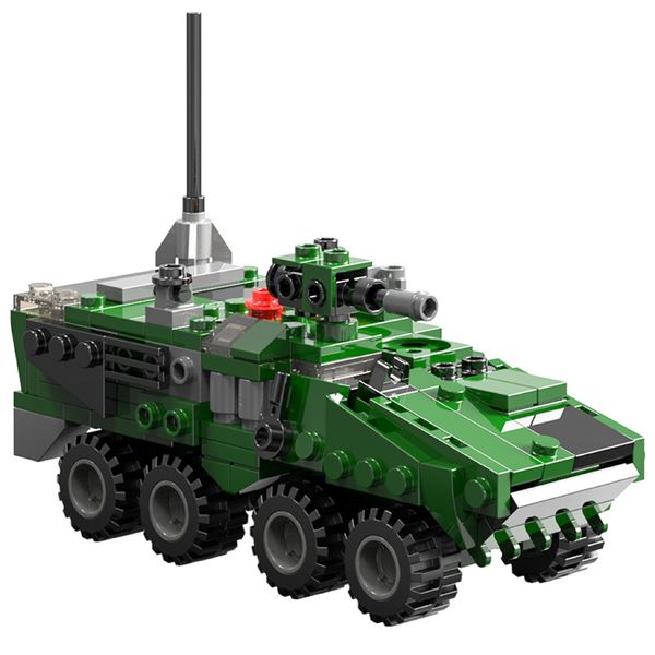 Deli Building Blocks Army Series 6 Assorted Models