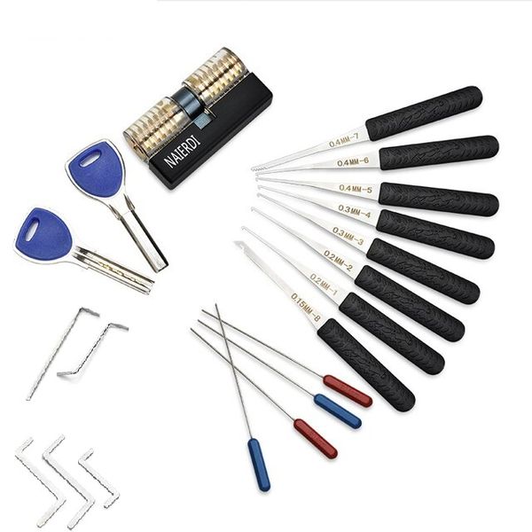 Naierdi Cylinder Lock Practice Pick Set