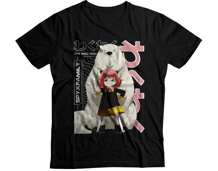 Anya Forger and Bond Spy x Family Telepathic Bond Graphic T-Shirt