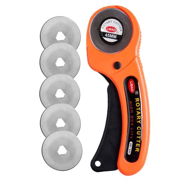 Rotary Cutter with 5 Blades 45mm