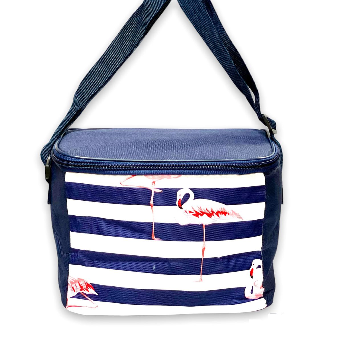 Minhaj- Insulated Lunch Bag With Shoulder Strap- Blue | Buy Online in