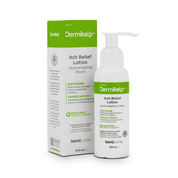 Dermikelp Itch Relief Lotion - Daily Moisturiser for Sensitive, Itchy Skin