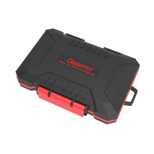 Portable SD Card Holder Anti-shock Memory Card Case Waterproof TF Card Box