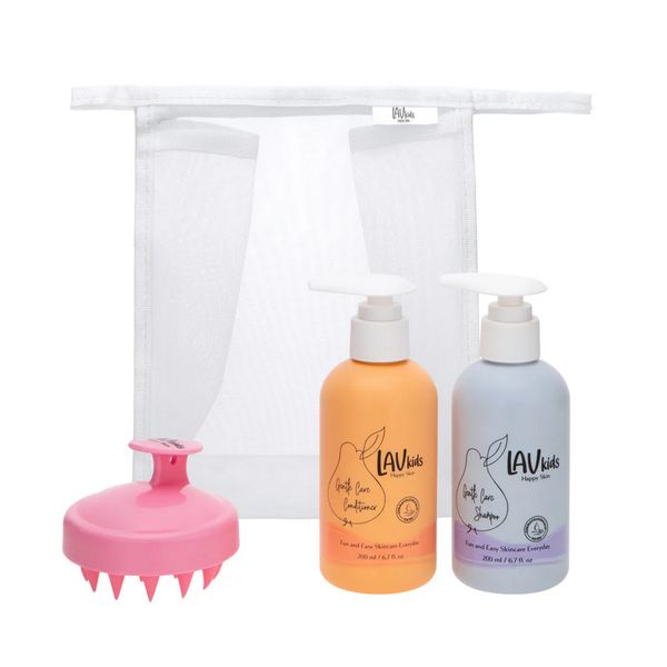 Lav Kids Gentle Haircare Bundle with Accessories