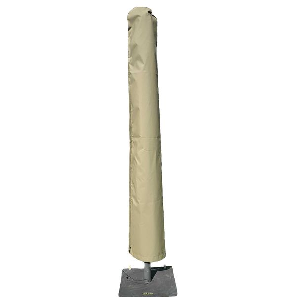 Umbrella protective outdoor Cover in Warm Olive