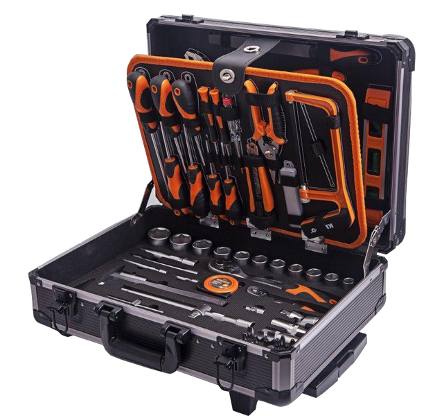 Kendo - 161 Piece Complete Tool Set - Including Strong Aluminium Case