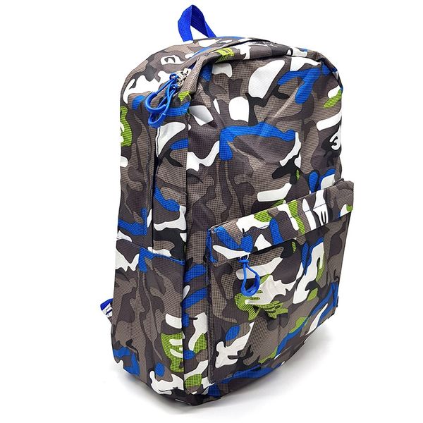Bufftee Red Camouflage back to School Backpack 20L