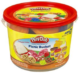 play doh picnic bucket
