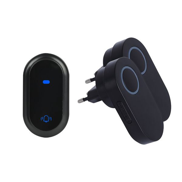 Wireless Outdoor Doorbell, Power Generation, IP68 Waterproof