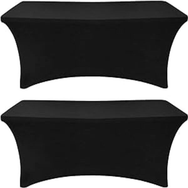 Stretch Trestle Tablecloth - Wrinkle Resistant and Washable - 1.8M