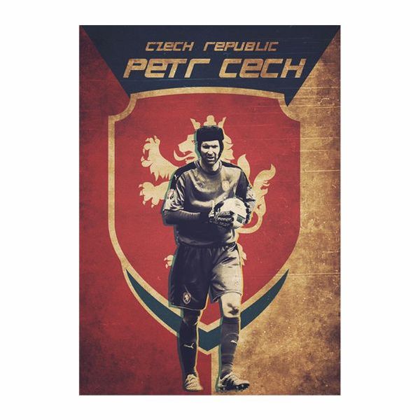Czech Republic Petr Cech Poster - A1