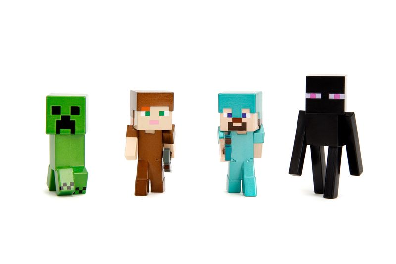 Jada Minecraft 6cm metal Figures Wave 3, Blind Pack