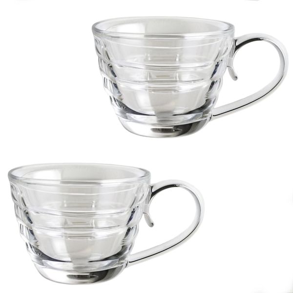 Creative Artglass Premium Double Wall 80ml Espresso Glasses - Set of 2