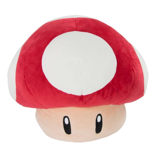 Club Mocchi-Mocchi - Collectible Pillow Toy - Mushroom - Mario Kart (40cm)