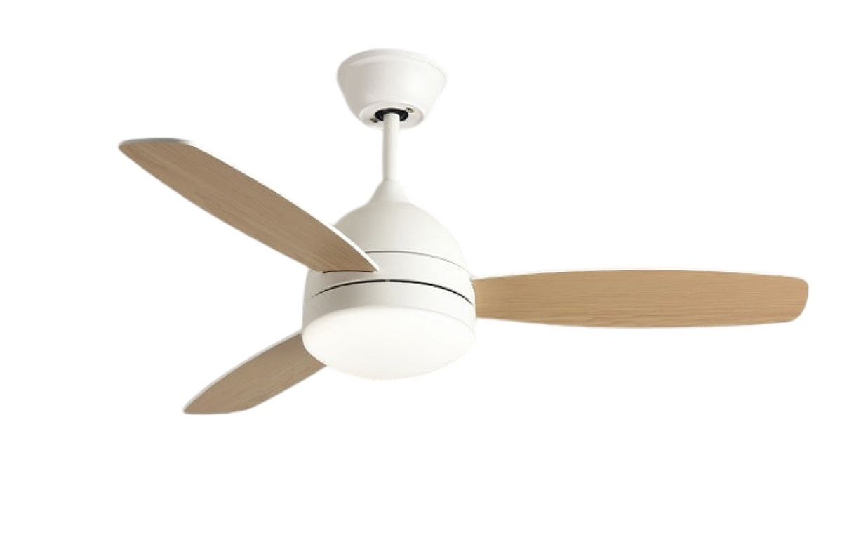 Compact LED Ceiling Fan With Interchangeable Colour Blades
