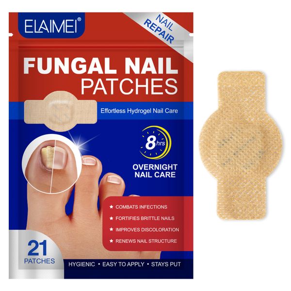 Nail Fungus Repair Patches - Pack of 21 Toenail Plasters