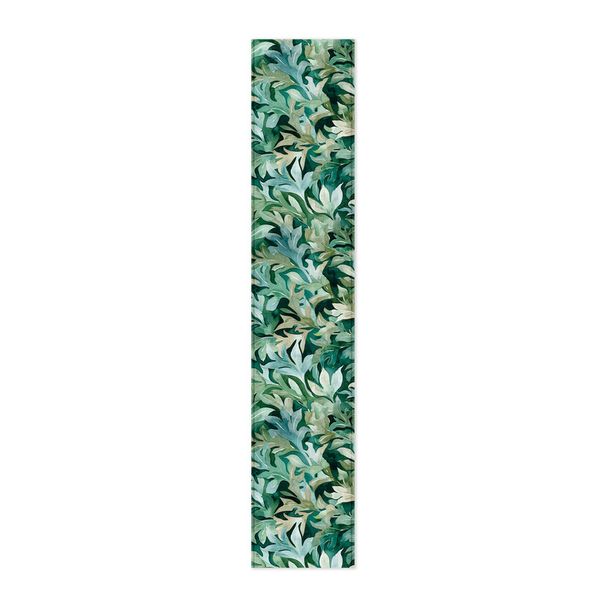 Large Leaves Table Runner