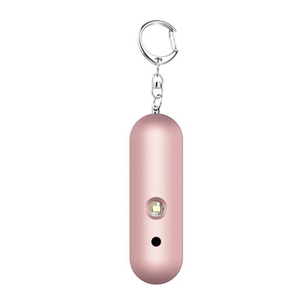 130dB Keychain Alarm LED Gold