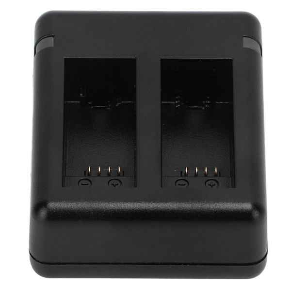 Dual USB Charger With Light Compatible With Action Cams