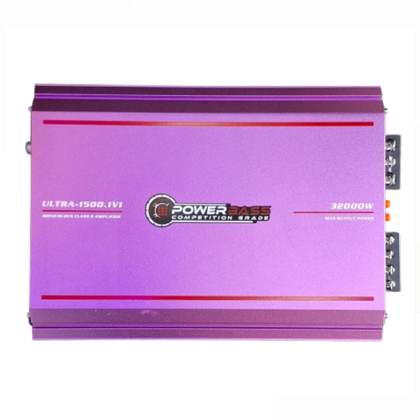 Powerbass ULTRA-1500-1V1 32000W Class D Mono Block &amp; OMS 500W TWEETERS