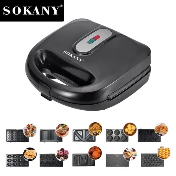 NOVIQ - SK-08021 Non-Stick Grill | Heat-Resistant Plastic Body | Quality