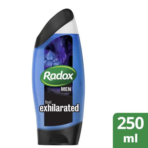 Radox MEN Feel Exhilarated Guarana and Rock Crystal Body Wash 250ml