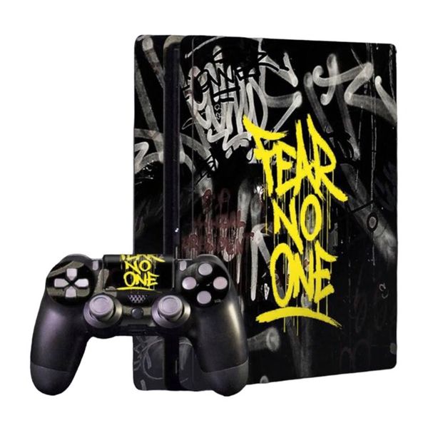Pattern Game Console Full Body Skin Sticker Compatible With Ps4 Slim