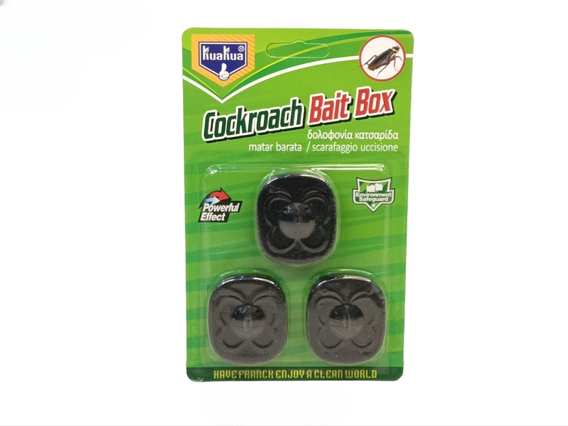 KuaKua Cockroach Bait Box - Set of 3