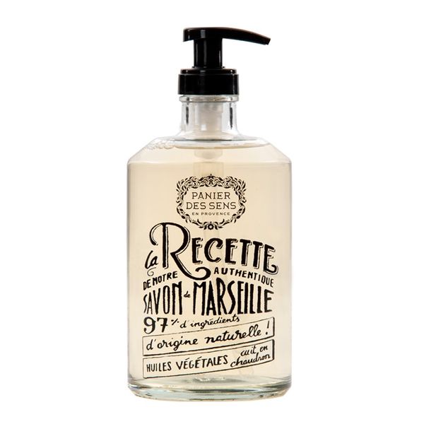 Panier des Sens - Rose Glass Bottle Liquid Marseille Soap - 500ml