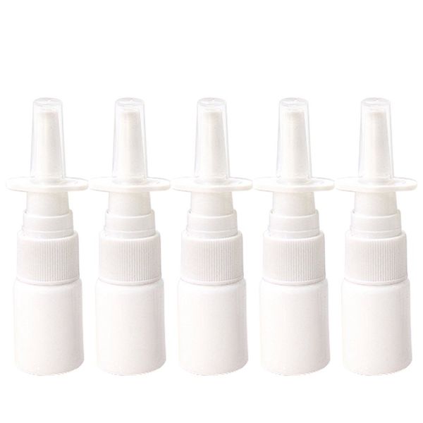 10Piece 10Ml Spray Bottle Refillable Plastic Mist Nose Nasal Sprayer