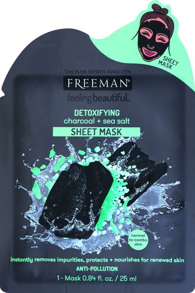 Freeman Facial Sheet Mask Detoxifying and Sea Salt 25ml