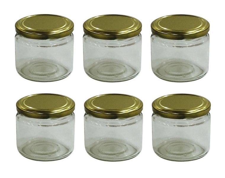 SPICE JAR 350ML SALSA W/CAP 6PCS -KITCHEN ESSENTIALS - Crockery Centre