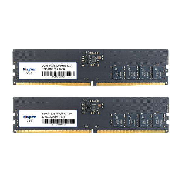 Kingfast 32GB DDR5 4800MHz Desktop RAM Combo (2 x 16GB DDR5 4800)