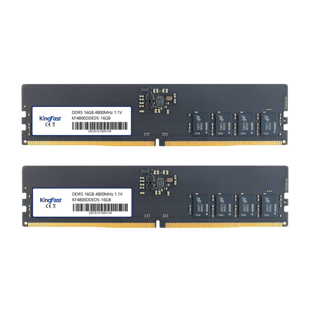 Kingfast 32GB DDR5 4800MHz Desktop RAM Combo (2 x 16GB DDR5 4800