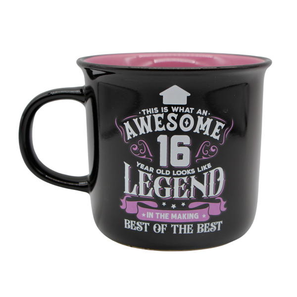 Legends Mug - 16 Years - Pink